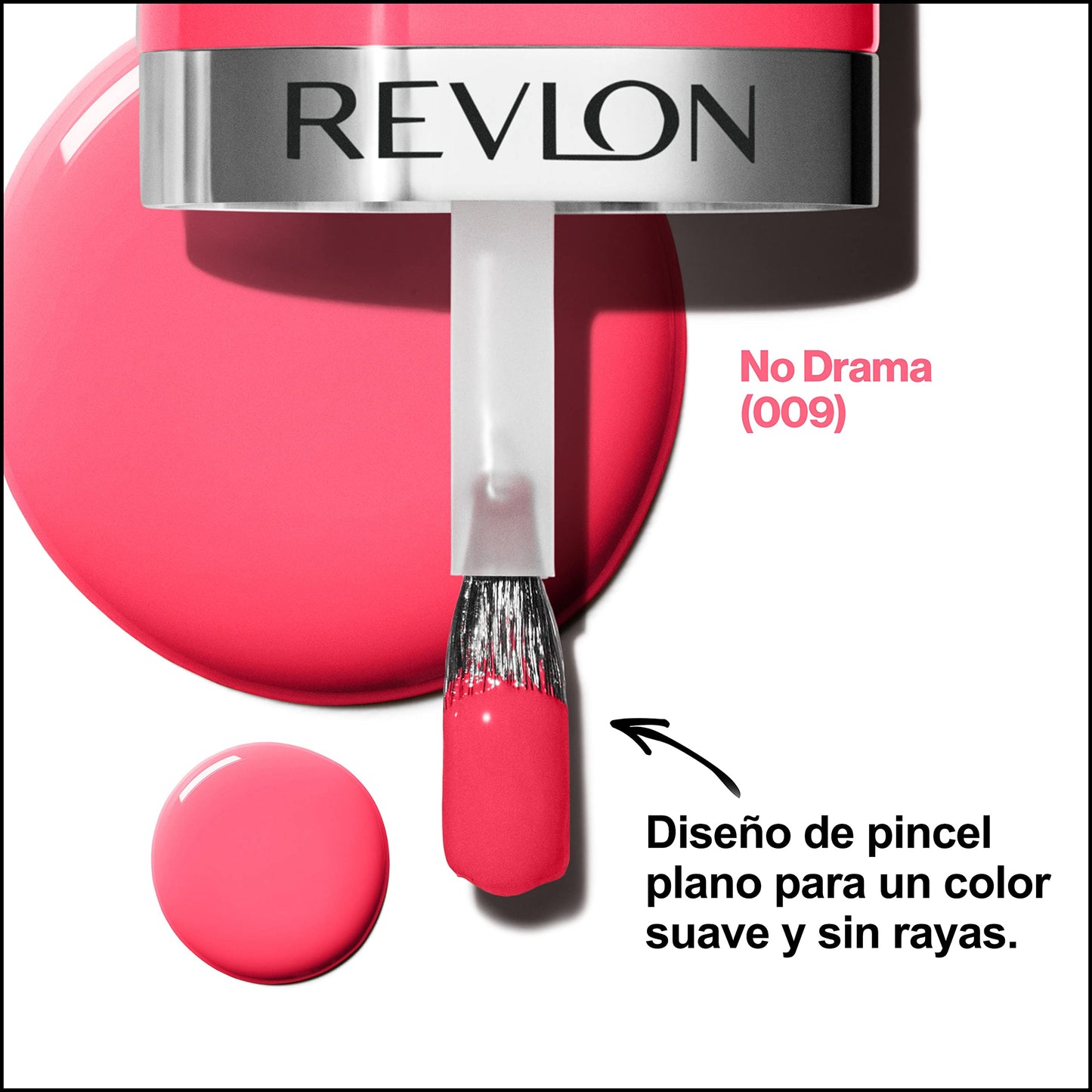 REVLON Ultra HD Snap Nail Color, Natural Rich Glossy Polish, 100% Vegan Formula, No Base or Top Coat Needed, 009 No Drama, 0.27 fl oz Beauty & Personal Care REVLON
