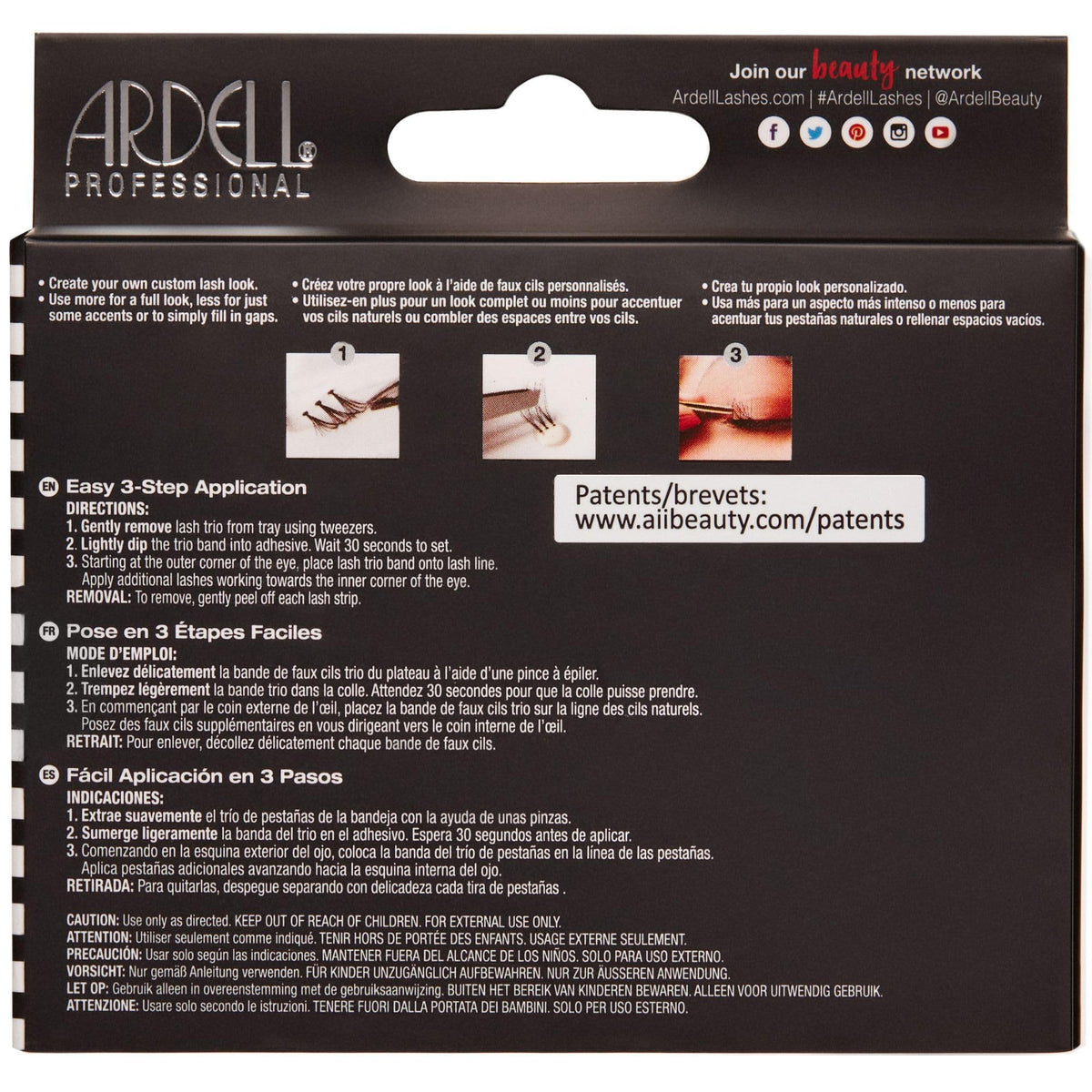 Double Up Trio Individuals Medium Black Beauty & Personal Care Ardell