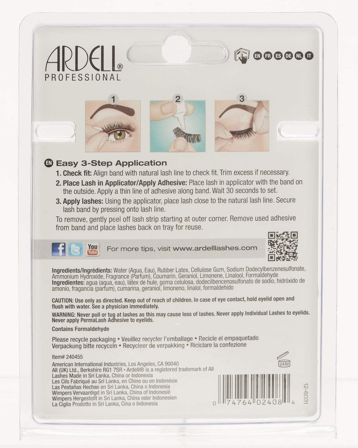 Ardell Starter Kit Natural 101 Demi Black Beauty & Personal Care Ardell