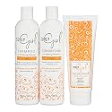 NEW Curly Girl Curly Hair Shampoo, Conditioner and Moisturizing Bundle - Curl Method Approved Set for Defined, Frizz-Free Curls Beauty & Personal Care Curly Girl
