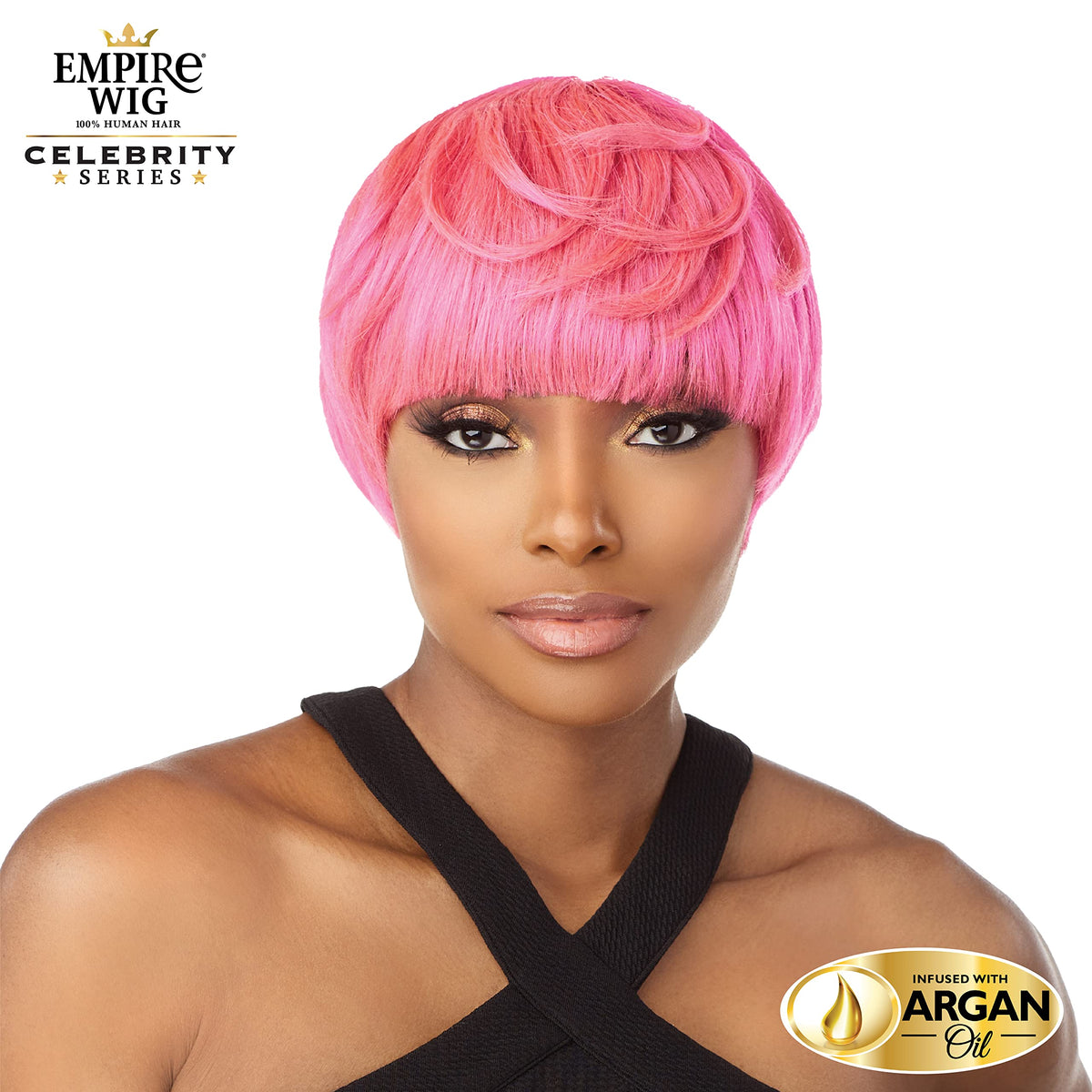 Sensationnel Empire Human Hair Wig-Cia Celebrity, RED