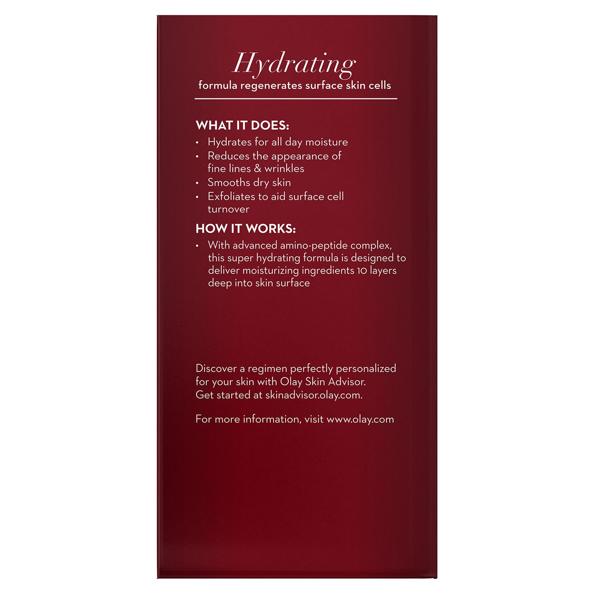Face Moisturizer by Olay Regenerist Advanced Anti-Aging Deep Hydration Regenerating Cream Moisturizer, 1.7 Fluid Ounce Packaging may Vary Beauty & Personal Care Olay