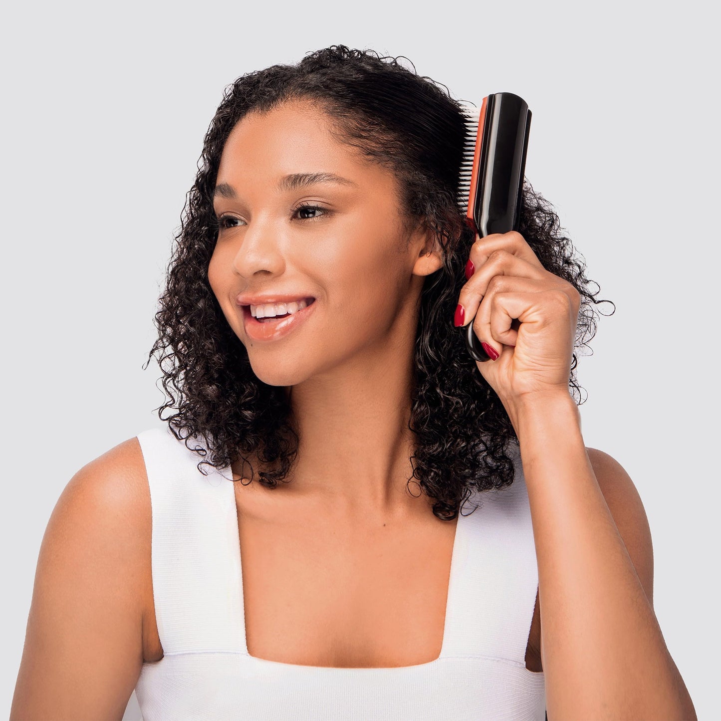 Diane Pro Nylon Pin Styling Hair Brush for Detangling, Separating, Shaping and Defining Wet Thick or Curly Hair, Glides Through Tangles with Ease Beauty & Personal Care Diane