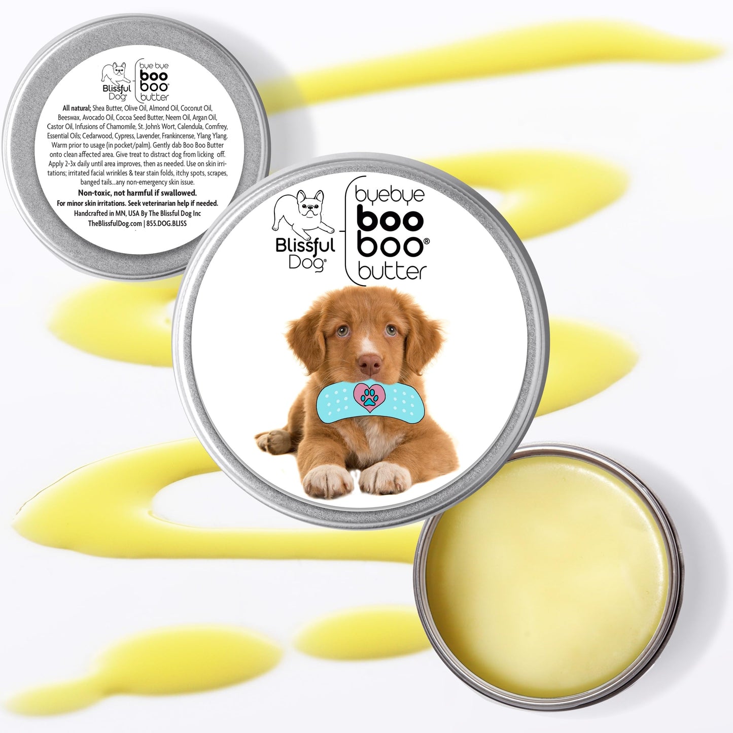 The Blissful Dog Nova Scotia Duck Tolling Retriever Boo Boo Butter, 1-Ounce Beauty and Personal Care The Blissful Dog