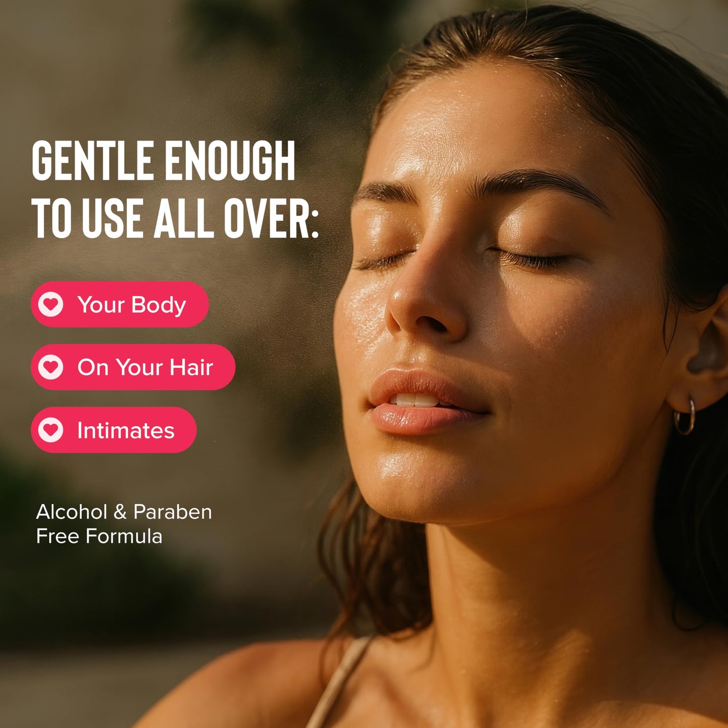 Coochy Fragrance Mist Body Spray - No Alcohol, Paraben-Free, Organic - Gentle, Refreshing Boost of Scent in Skin & Hair - Infused w/Honkeysuckle Beauty & Personal Care Coochy