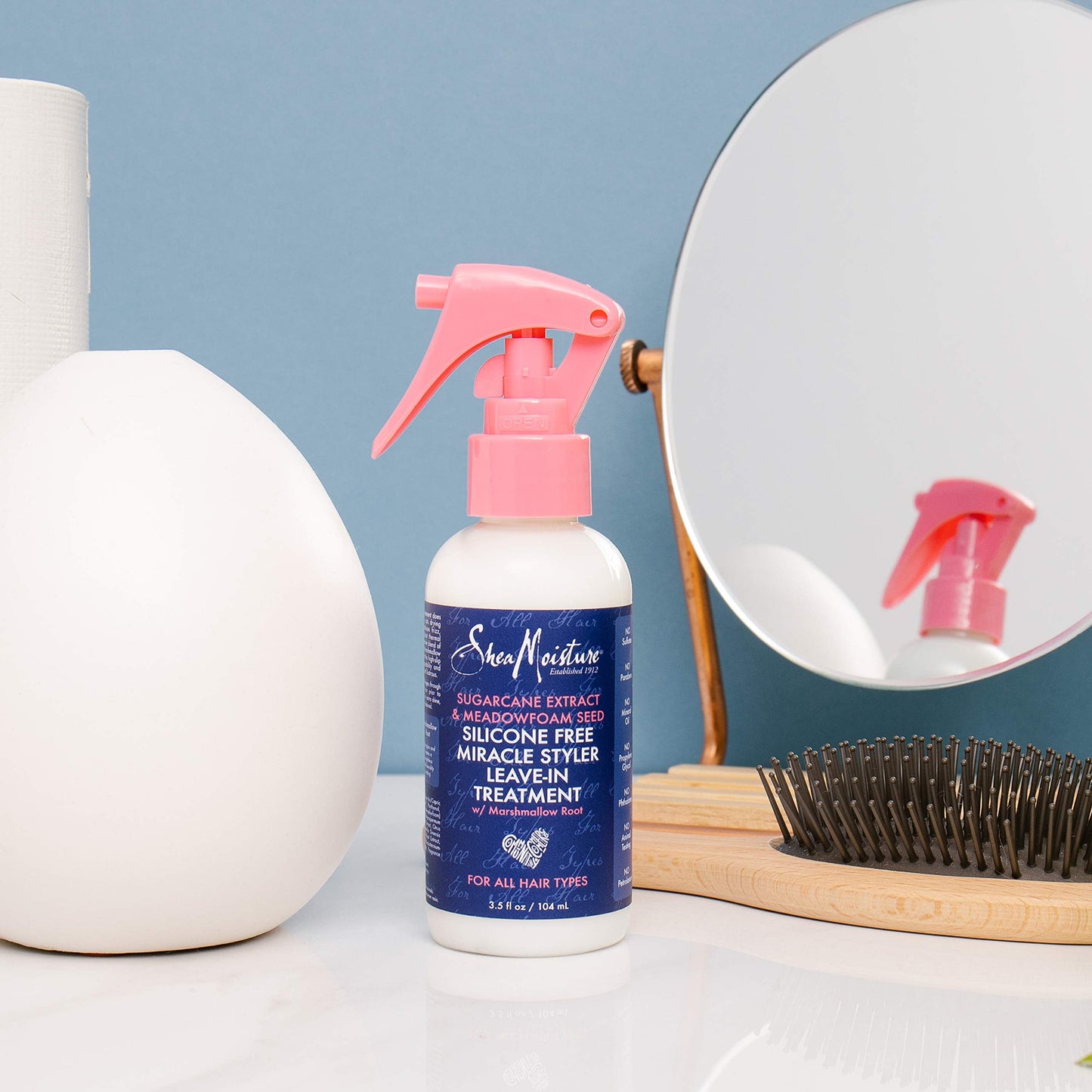 SheaMoisture Silicone Free Miracle Styler Leave-In Hair Treatment Trvl, 3.4 Fl Oz Beauty & Personal Care Shea Moisture