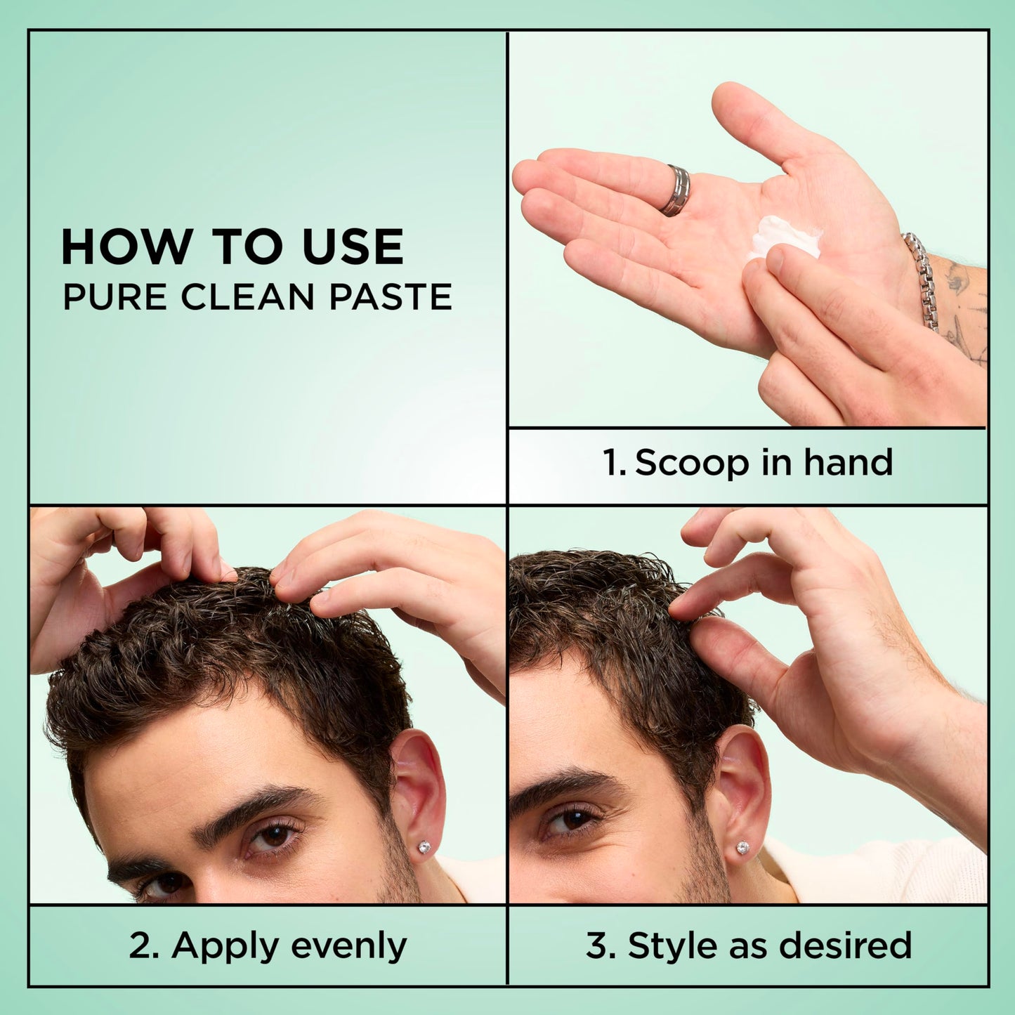 Garnier Fructis Style Pure Clean Finishing Paste, 2 Oz, 1 Count (Packaging May Vary) Beauty & Personal Care Garnier