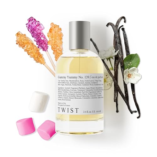 Twist Gummy Yummy No. 139 - Inspired by Kayali's Vanilla Candy Rock Sugar 42, Long-Lasting Eau De Parfum for Women, Sugar & Vanilla Fragrance Beauty & Personal Care HOUSE OF TWIST
