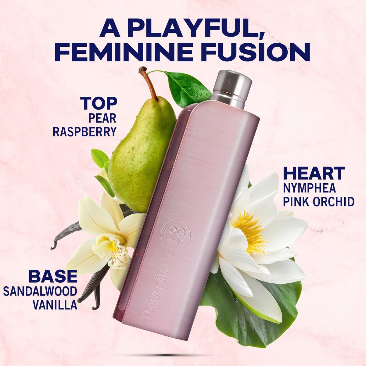 Perry Ellis 18 Eau De Parfum Spray for Women - Perfume for Women, Fruity Floral Fragrance, EDT, Sweet & Fresh Designer Scent for Her, Long Lasting Beauty & Personal Care Perry Ellis