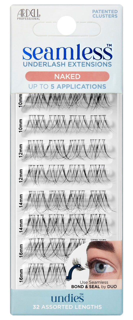 Ardell Seamless Naked Underlash Extensions - Refill Pack, Natural Lash Clusters, DIY Cluster Eyelash Extensions, Natural Eyelash Clusters, Individual… Beauty & Personal Care Ardell