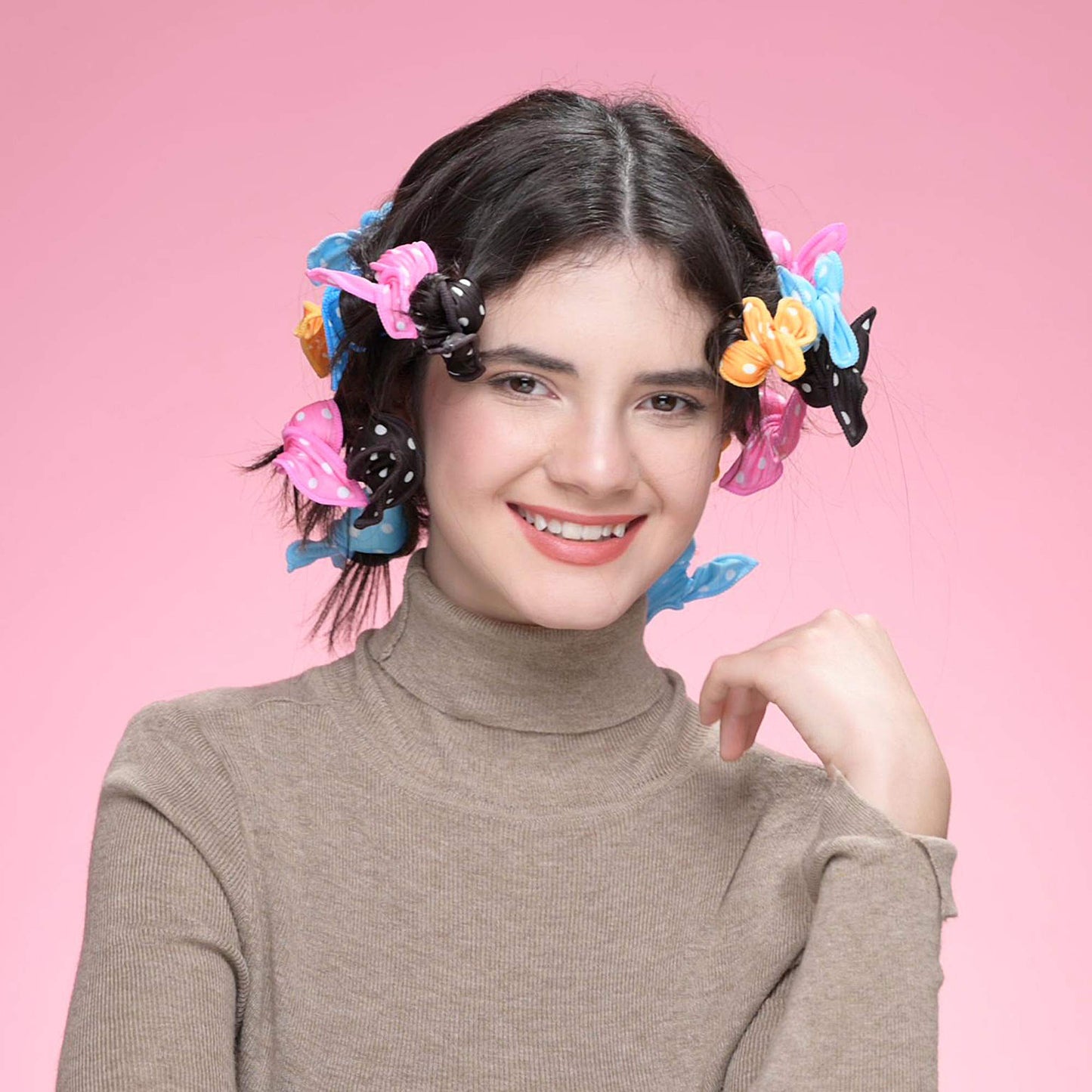 Aimin Hair Heatless Curlers, Soft Hair Curlers To Sleep In, Overnight Heatless Curls For Long Hair, No Heat Foam Curlers, Satin Sponge Rollers Beauty & Personal Care Aimin Hair