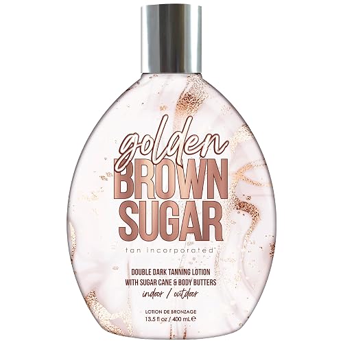 Brown Sugar Golden Brown Sugar Tanning Lotion, Step 2 Double Dark Bronzing Blend with Sugar Cane Extract, Carrot Oil & Body Butters, 13.5 Fl Oz Beauty & Personal Care Brown Sugar