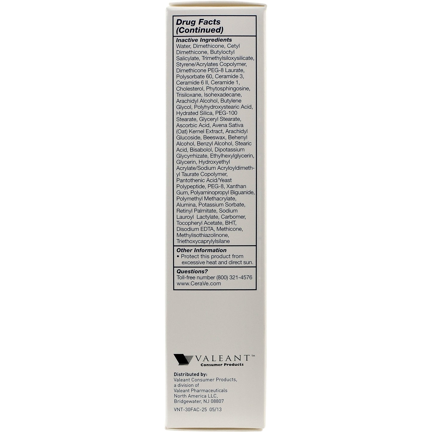 CeraVe Sunscreen Face Lotion SPF 30 2.5 oz with Zinc Oxide, Niacinamide and Ceramides for Broad Spectrum Sun Protection Beauty & Personal Care CeraVe