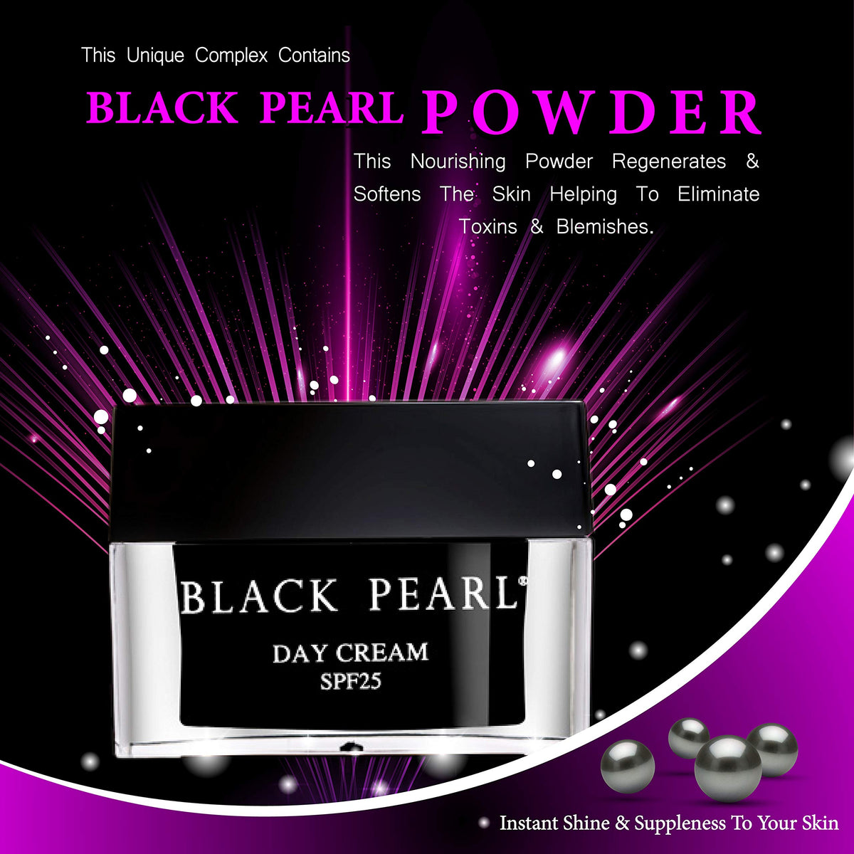 Sea of Spa Day Cream SPF 25, For dry or very dry skin ,Non Greasy Day Moisturizer, Hydrating Face Cream for Women, With Black Pearl Powder, Seaweed Beauty & Personal Care Sea of Spa