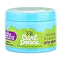 Just For Me Curl Peace Braiding & Twisting Grip Glaze - Holds & Reduces Frizz, Contains Flaxseed, Avocado Oil & Black Castor Oil, Nourishes Beauty & Personal Care Just For Me
