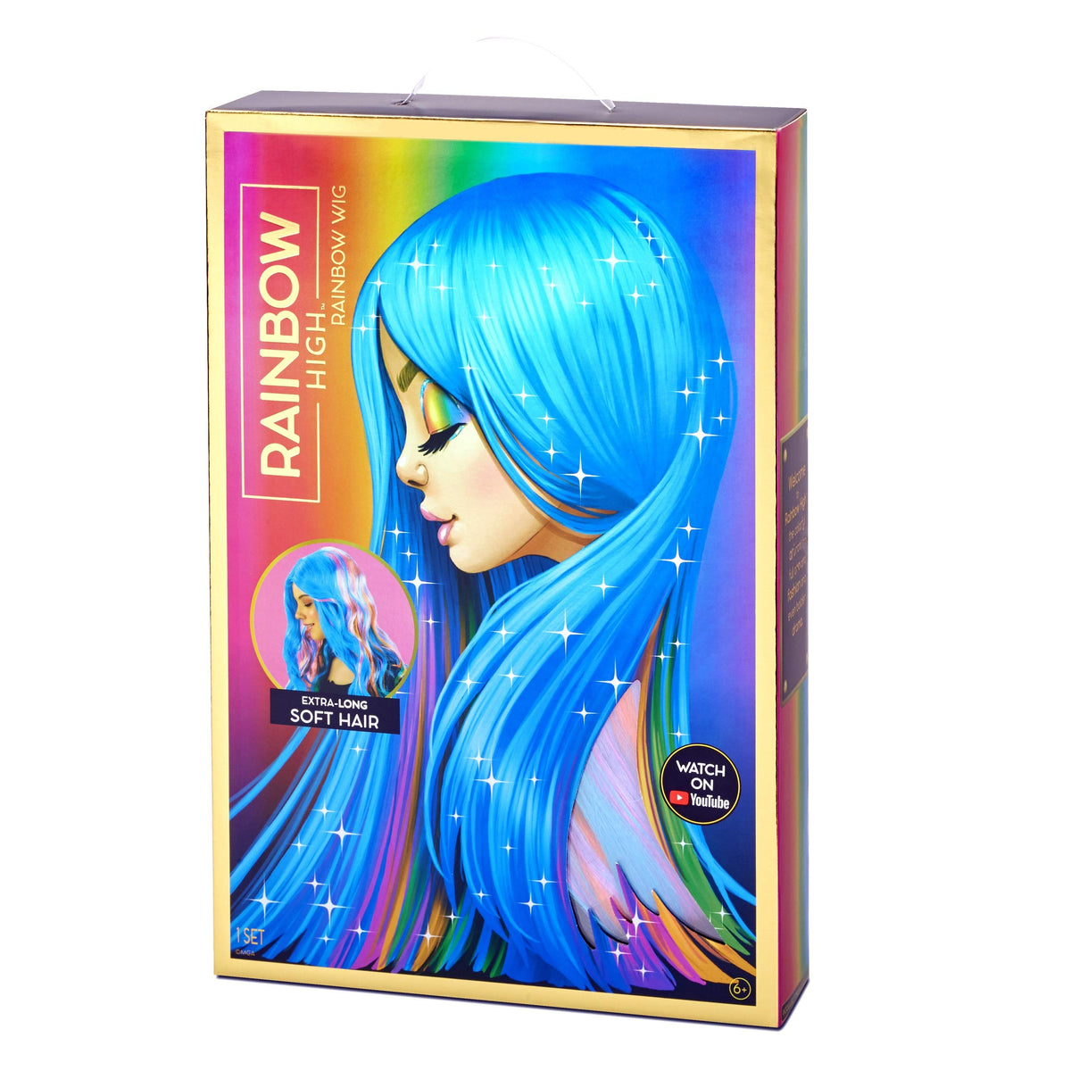 Rainbow High Rainbow Wig - 18"" Role Play Wig for Girls (572534EUC)