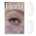 Fazit Makeup Patches - Snowflake Eye Speckles - Glow Up Make-Up Patches - Cute Glitter Makeup Accessories for Women - Cosmetic Glitter for Face Beauty & Personal Care Fazit