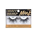 i-ENVY False Lashes Luxury Mink Collection Eyelashes 100% Real Mink Glamorous Eye Look Lashes Maximum Fluffiness 3D Multi-Curl Angle Beauty & Personal Care i•ENVY