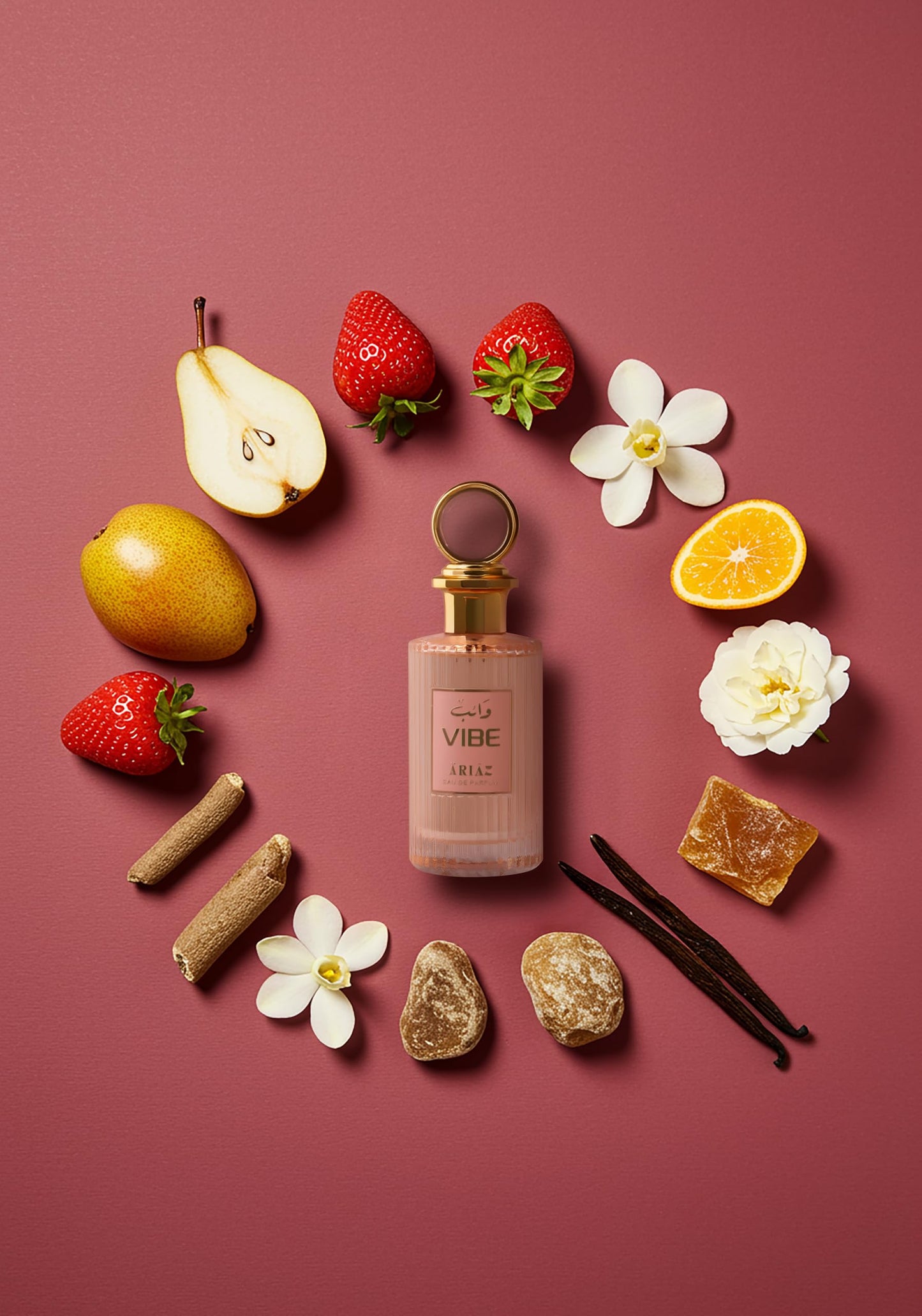 ARIAZ Vibe Women Eau De Parfum - Playful Candy Gourmand with Black Currant, Raspberry, Lemon Fizz, Cotton Candy, Vanilla & Musk - Long Lasting Oil Beauty & Personal Care ARIAZ