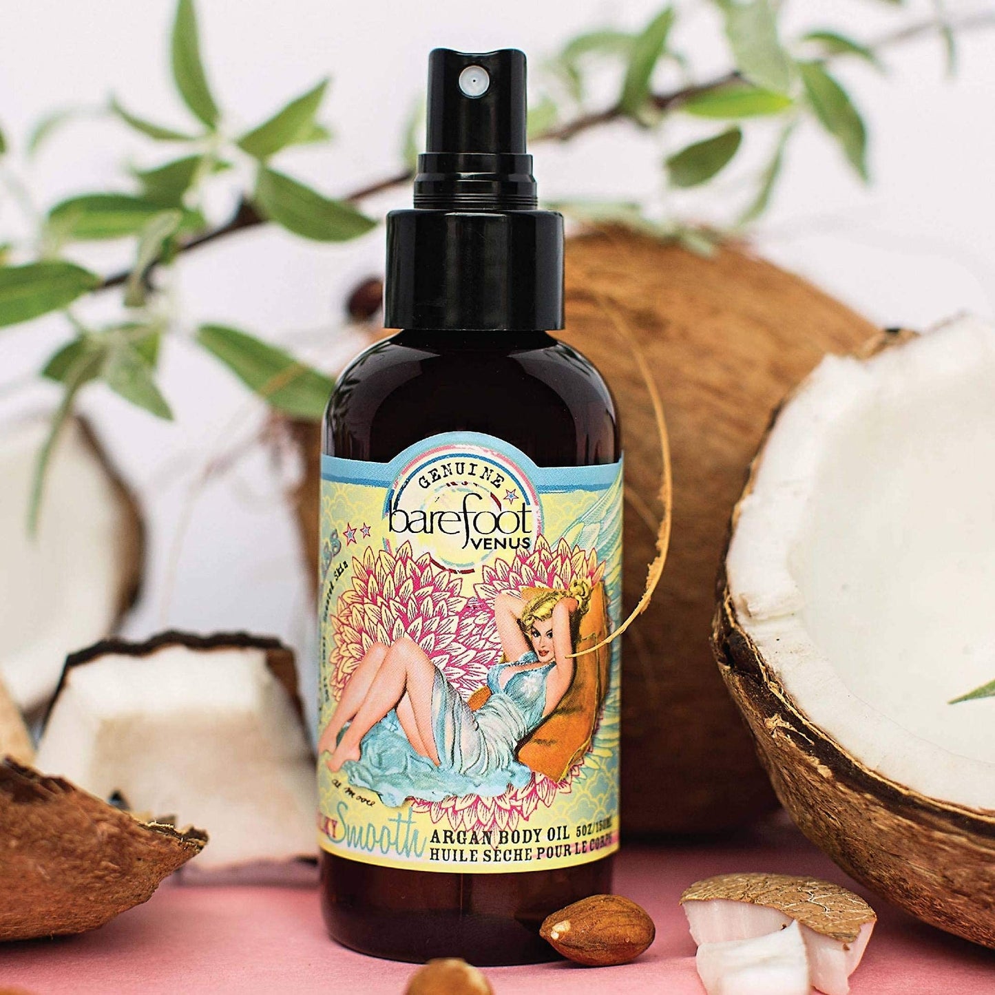 Barefoot Venus bath Soak, Hand Cream & Argan Oil Body Care Gift Set (coconut Kiss) Beauty and Personal Care Barefoot Venus