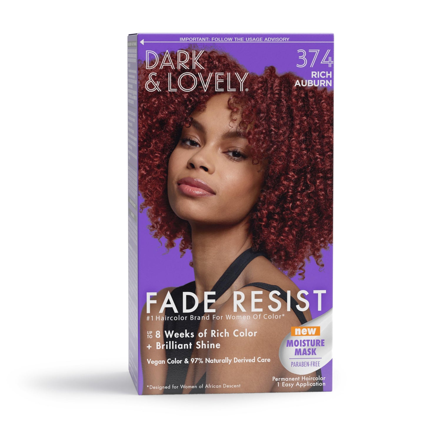 SoftSheen-Carson Dark and Lovely Fade Resist Rich Conditioning Hair Color, Permanent Hair Color, Up To 100 percent Gray Coverage, Brilliant Shine Beauty & Personal Care SoftSheen