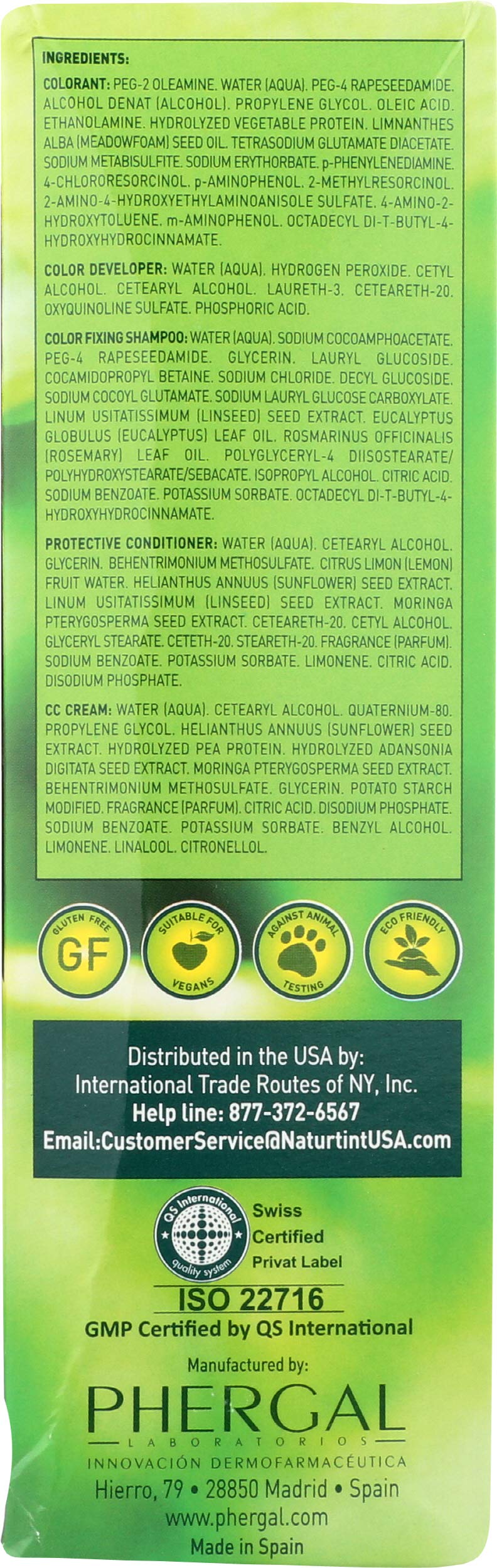 Naturtint, Hair Color Permanent Golden Chestnut, 5.6 Fl Oz Beauty & Personal Care Naturtint