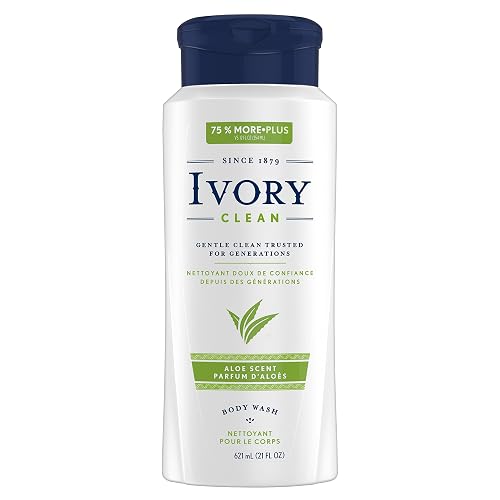 Ivory Clean Aloe Body Wash 21 oz Packaging may Vary Beauty & Personal Care Ivory