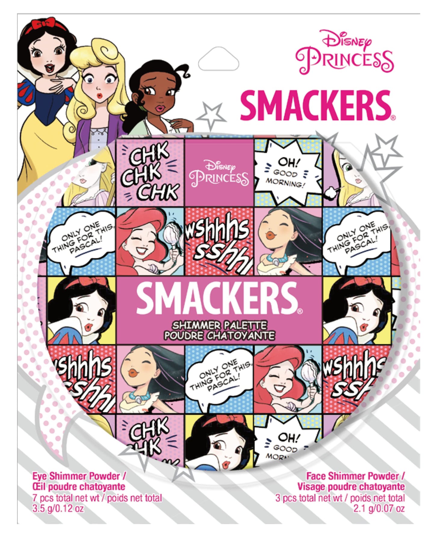 LIP SMACKER Lip Smacker Disney Comic Princess Makeup Palette Set - 0.44oz Beauty & Personal Care Lip Smacker