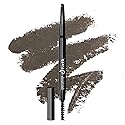 BaeBlu Cruelty Free Retractable Eyebrow Crayon, Vegan Non-Toxic Long Wear Brow Definer With Brush, Deep Brown Pen Beauty & Personal Care BaeBlu