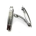 20pcs 60mm French Barrette Hair Clips for DIY Craft Project Beauty & Personal Care All In One