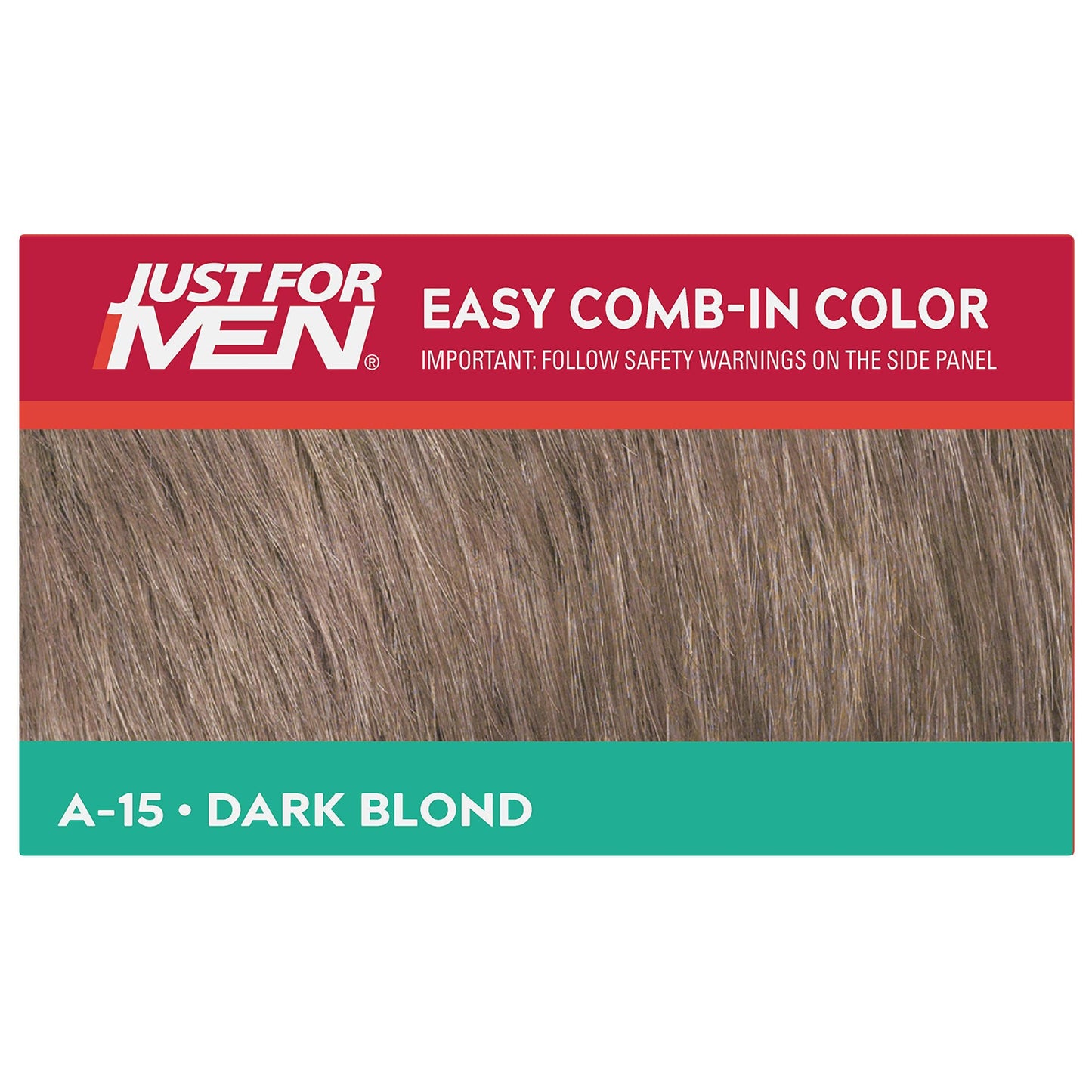 JUST FOR MEN AutoStop Haircolor, Dark Blond A-15 (4 Pack) Beauty & Personal Care Just My Style