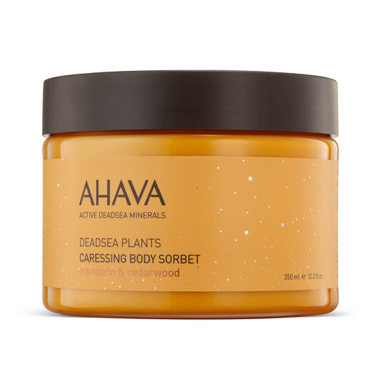 AHAVA Dead Sea Plants Caressing Body Sorbet, Mandarin & Cedarwood - Hydrate & Refreshes Skin, Enhances Suppleness, Envelops in Energizing Sensation Beauty & Personal Care AHAVA