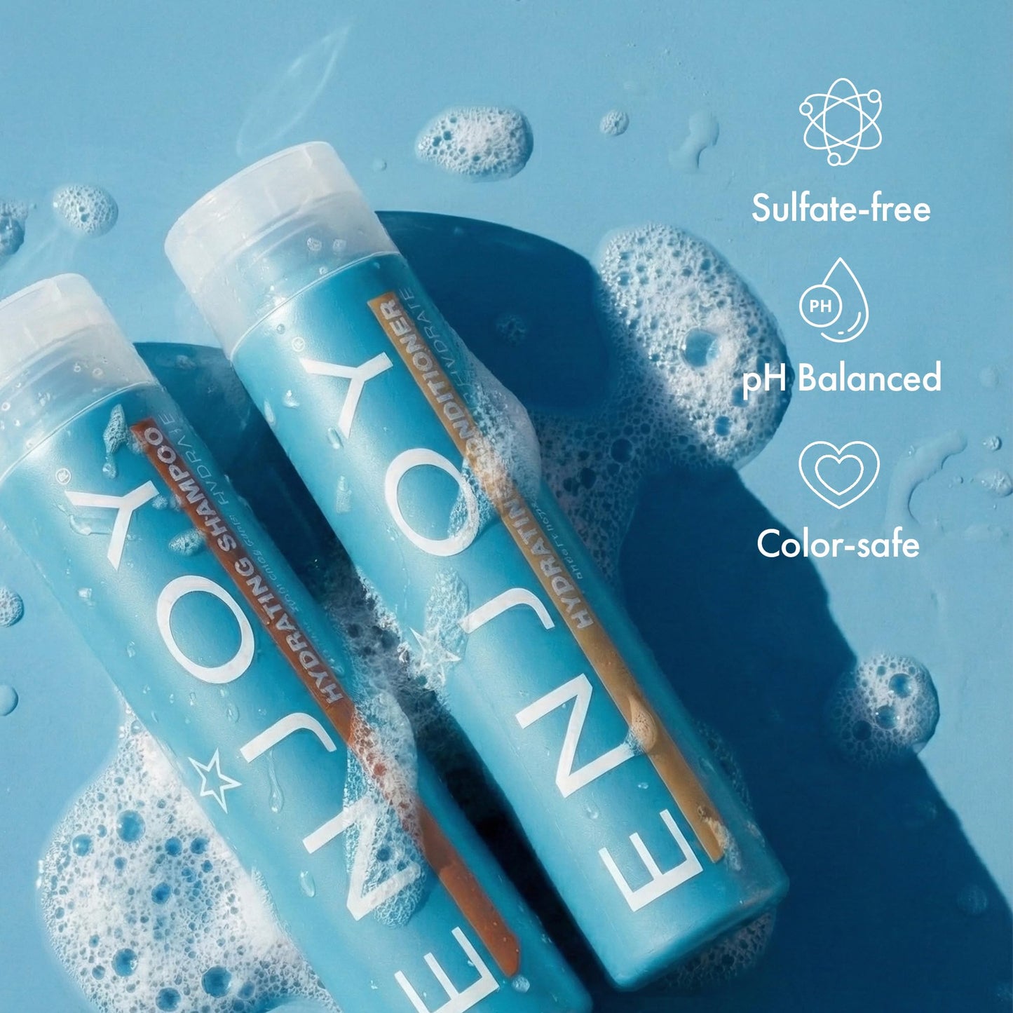 Enjoy Hydrating Shampoo & Conditioner Duo - Daily Gentle Cleanse & Moisture for Soft, Shiny, Manageable Hair - Lightweight, Sulfate-Free & Color Safe Beauty & Personal Care Enjoy