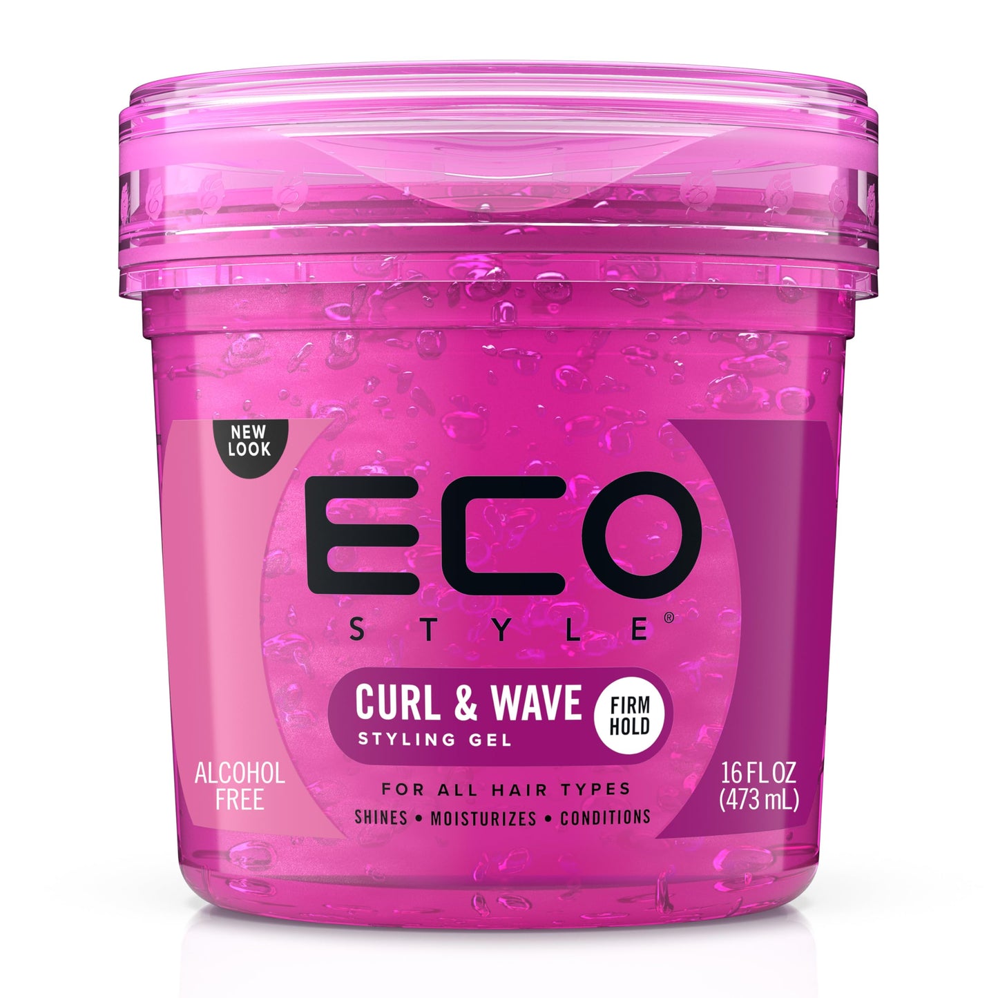 Ecoco Eco Style Hair Gel - Curl And Wave - Anti-Itch, Alcohol-Free Formula - Perfect Hold For Angled Or Tapered Sides - Ideal For Wavy Hair - No Beauty & Personal Care Eco Style