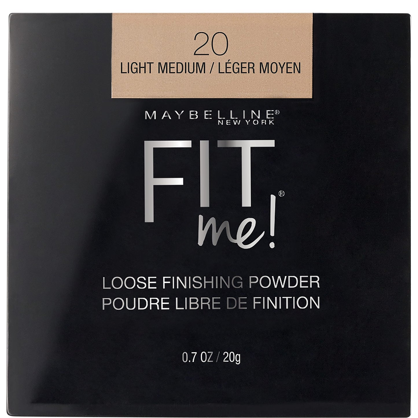 Maybelline Fit Me Loose Setting Powder, Face Powder Makeup & Finishing Powder, Light Medium, 1 Count Beauty & Personal Care MAYBELLINE