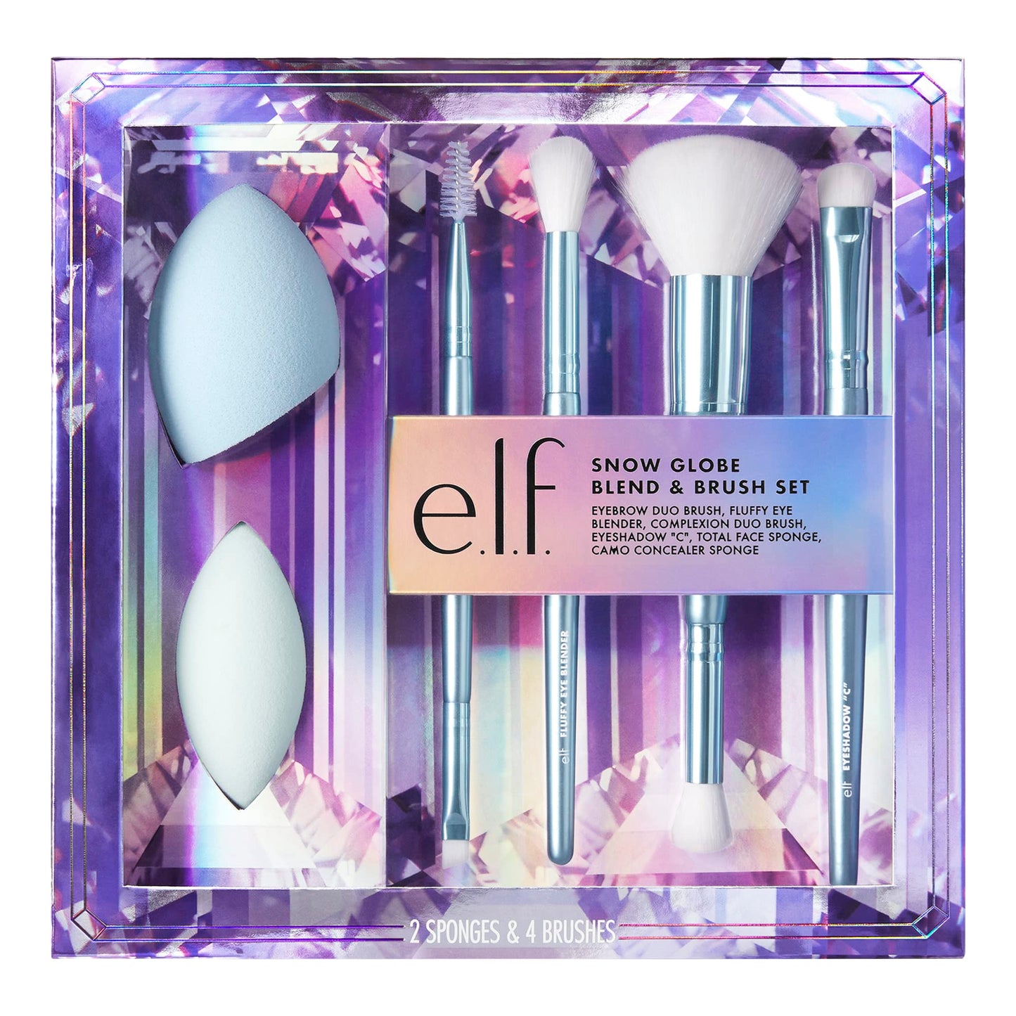 Elf, Snow Globe Blend & Brush Set, 1 Count Beauty & Personal Care e.l.f.