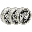 Shiner Gold Pomade | Strong Hold | High Shine | Water-based | Coconut Scent, 4oz. Pack of 3 Beauty & Personal Care Shiner Gold Pomade
