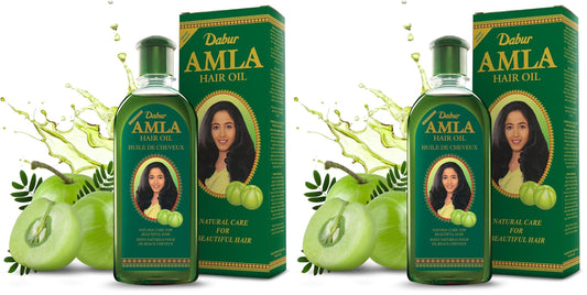 Dabur Amla Hair Oil - Nourishing Herbal Oil with Pure Amla and Botanical Extracts for Healthy, Moisturized Scalp, Strong, Shiny Hair - Ayurvedic Beauty and Personal Care Dabur Default Title