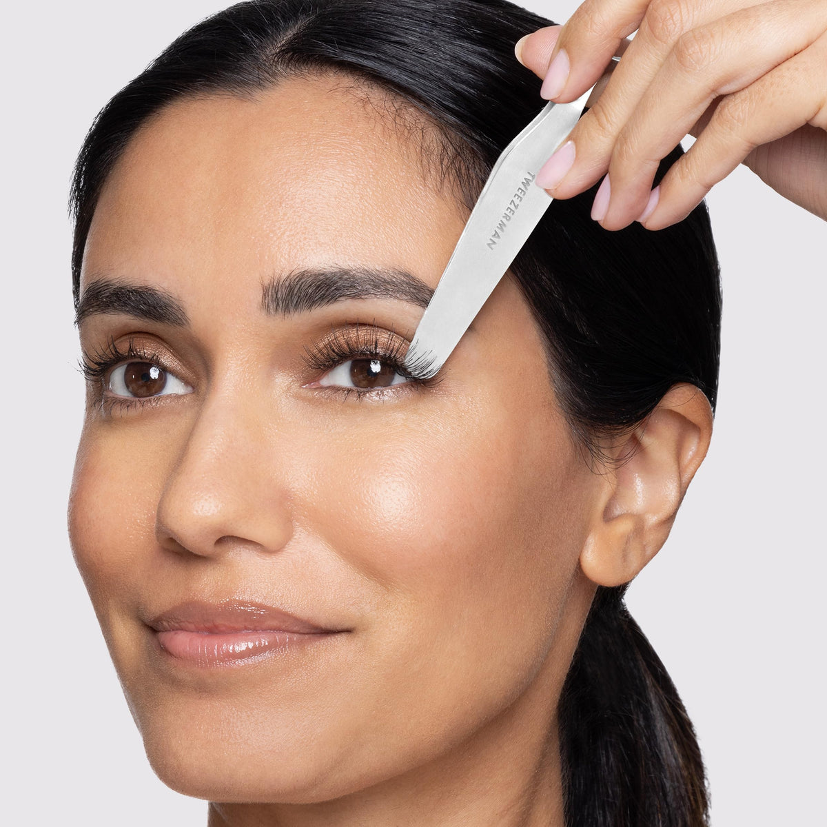 Tweezerman Wide Grip Lash Applicator Stainless Steel