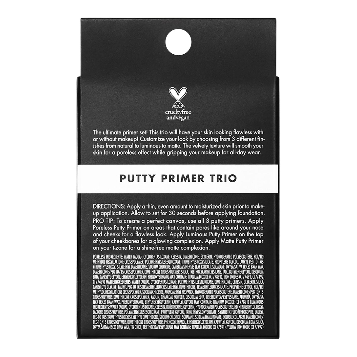 e.l.f. Cosmetics Putty Primer Trio, Includes Poreless Putty, Matte Putty & Luminous Putty, Travel Size, 0.14 Oz (4g) Each, 0.14 ounces Beauty & Personal Care e.l.f.