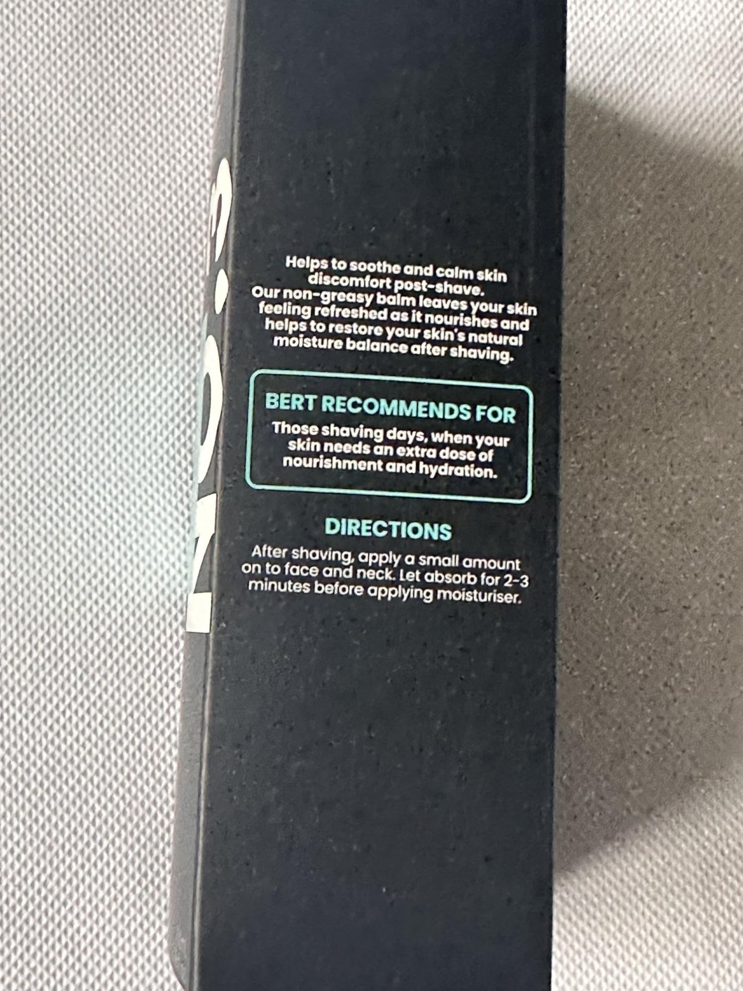 Bert & Bert - Step 3: Soothing Post Shave Balm - 100ML Beauty and Personal Care Bert & Bert