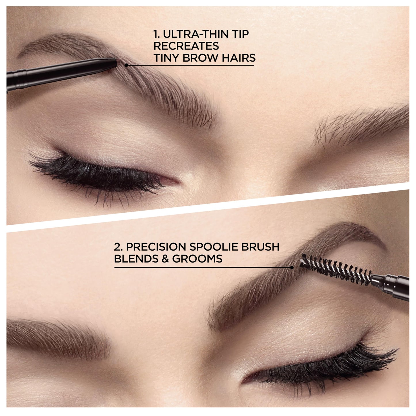 L'Oreal Paris Makeup Brow Stylist Definer Waterproof Eyebrow Pencil, Ultra-Fine Mechanical Pencil, Draws Tiny Brow Hairs and Fills in Sparse Areas Beauty & Personal Care L'Oreal Paris