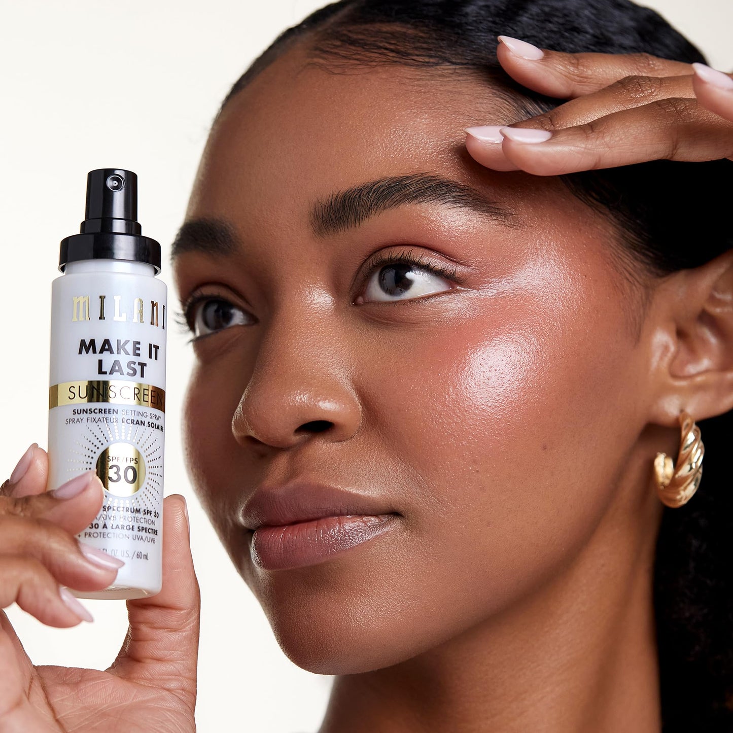 Milani Sunscreen Setting Spray + Primer, Make It Last Sunscreen for Face- SPF 30 UVA & UVB Protection Antioxidant Rich Formula for Broad Spectrum Beauty & Personal Care Milani