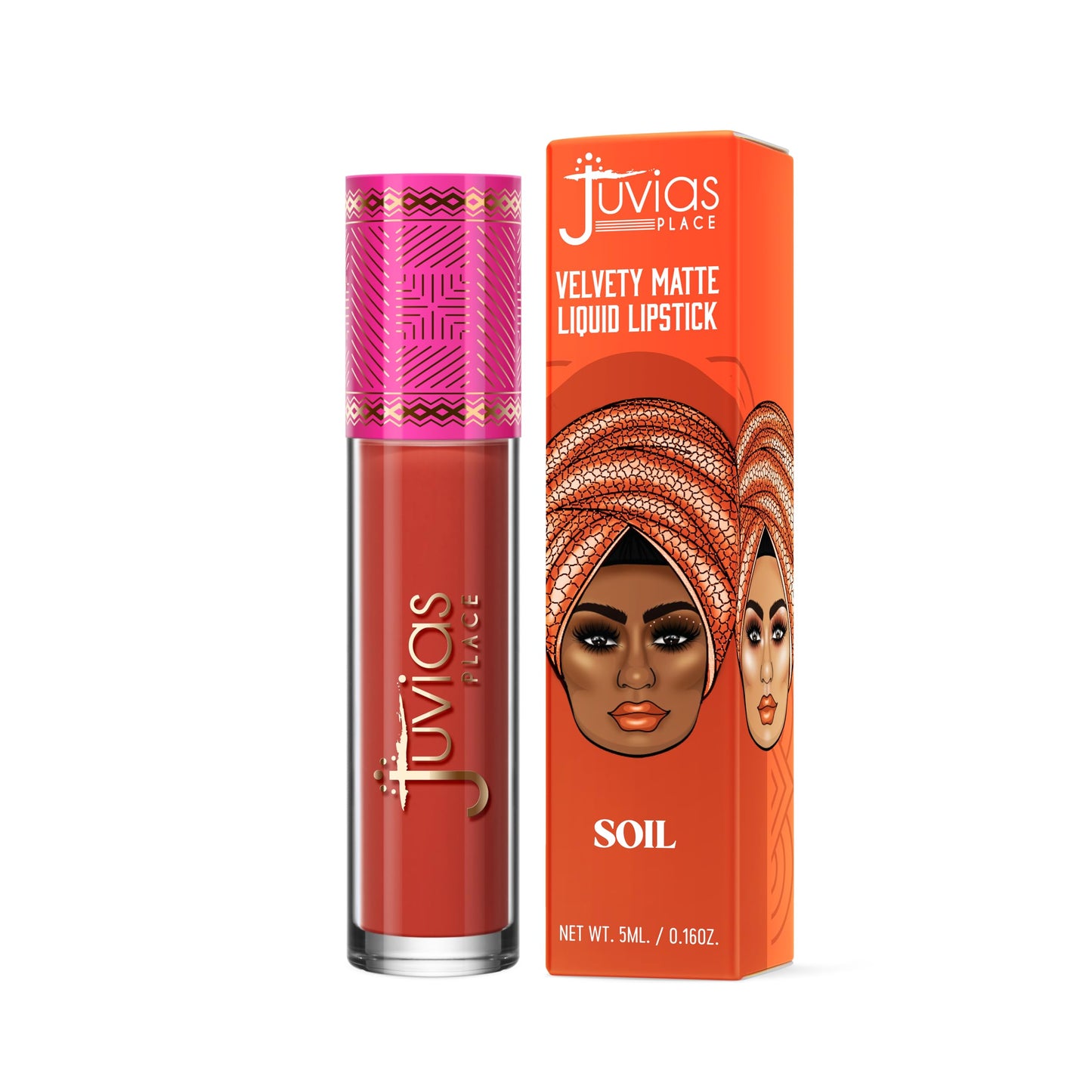 Juvia's Place Velvety Matte Liquid Lipstick Soil - Hydrating, Long-Wearing, Velvety Soft & Feather Light - Hyperpigmented Creamy Matte Lipstick Beauty & Personal Care Juvia's Place