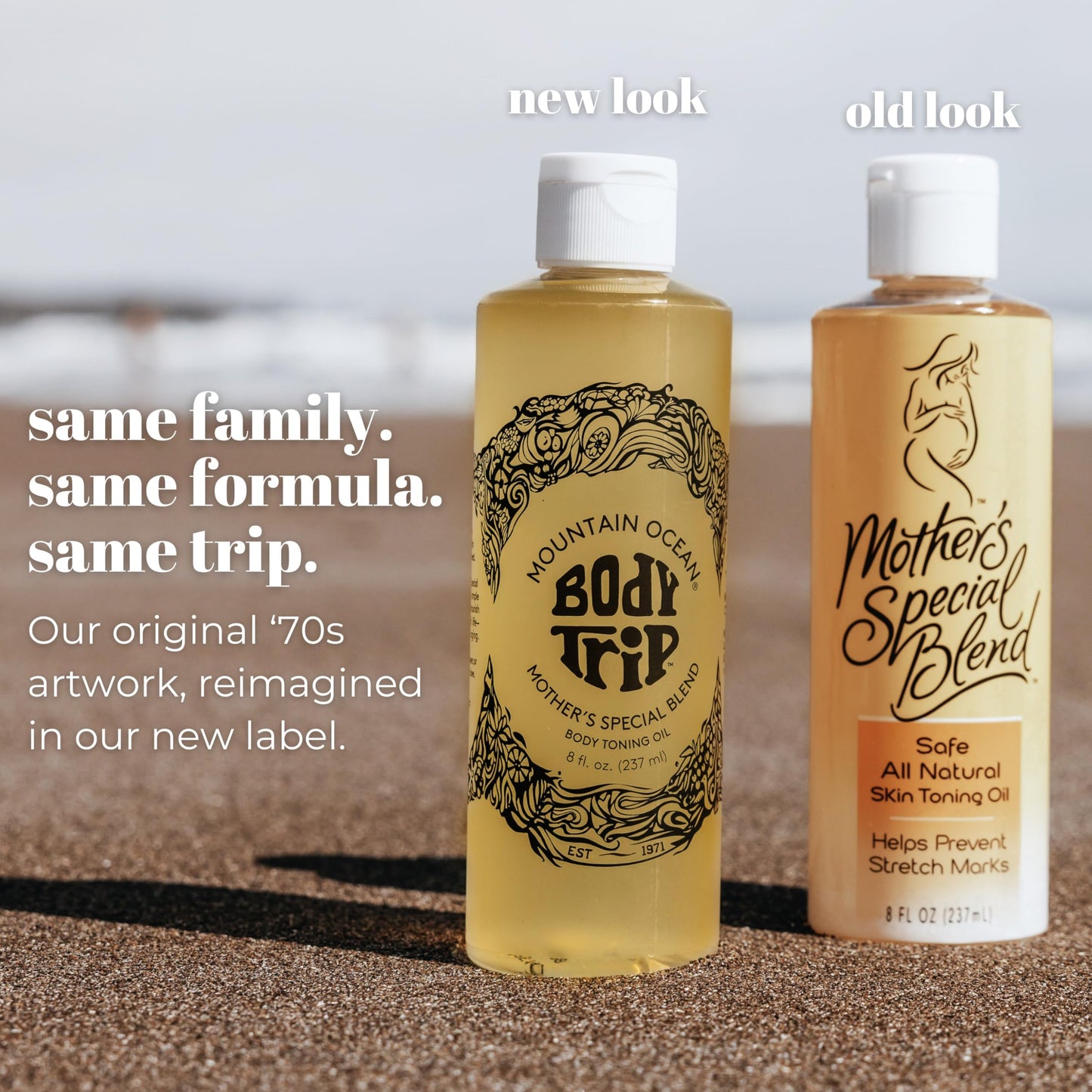 Body Trip Mother's Special Blend | 8oz | All Natural | Deep Hydration | Helps Stretch Marks Beauty & Personal Care Mountain Ocean
