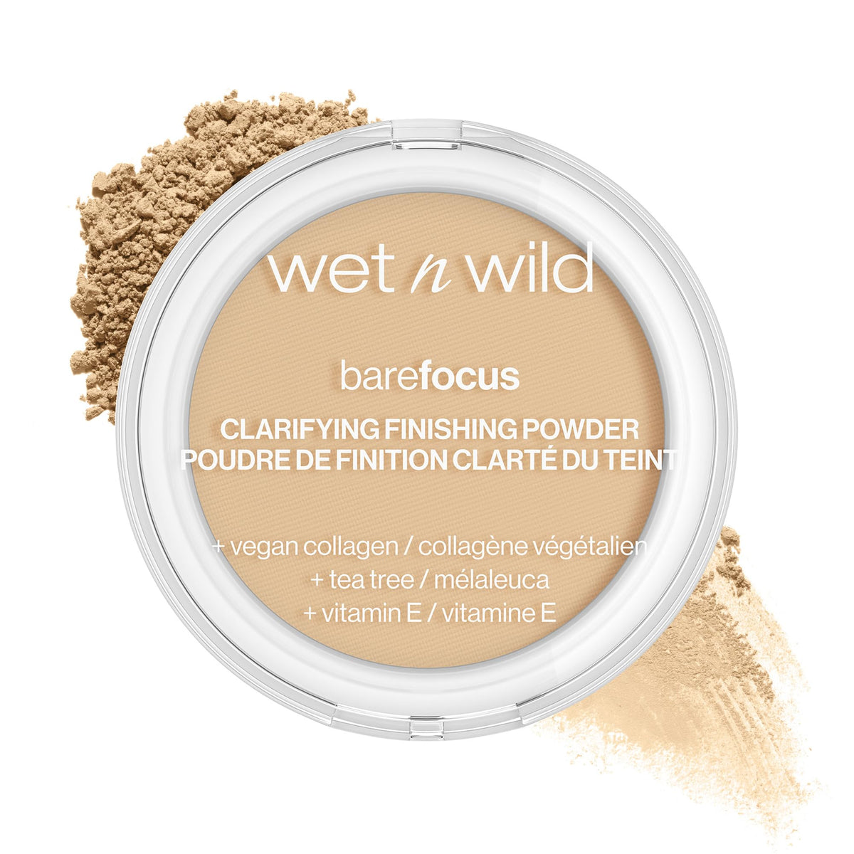 wet n wild Bare Focus Clarifying Finishing Powder | Matte | Pressed Setting Powder Light-Medium Beauty & Personal Care wet n wild