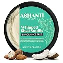 Ashanti Naturals Scented Whipped Shea Butter for Skin | African Body Butter for Women w/Coconut, Almond Oil(Fragrance Free Souffle, 8 oz) Beauty & Personal Care Ashanti Naturals