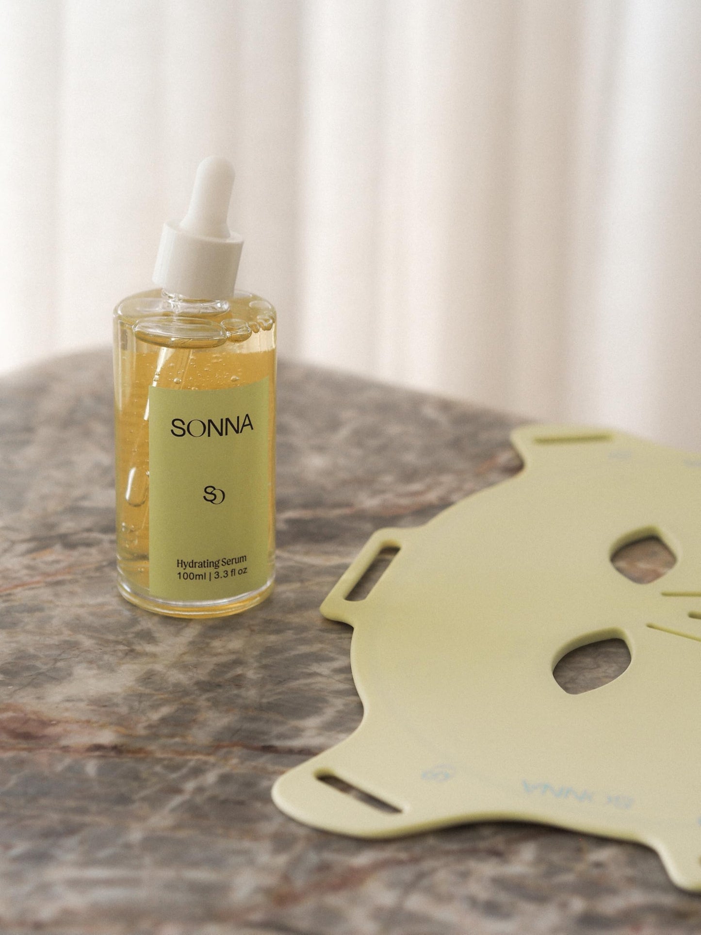 Sonna Skin Hydrating Serum for a Balanced, Fresh Look - Lightweight Neck & Face Serum with Centella Asiatica for Deep Skin Moisture & Smooth Texture Beauty & Personal Care Sonna
