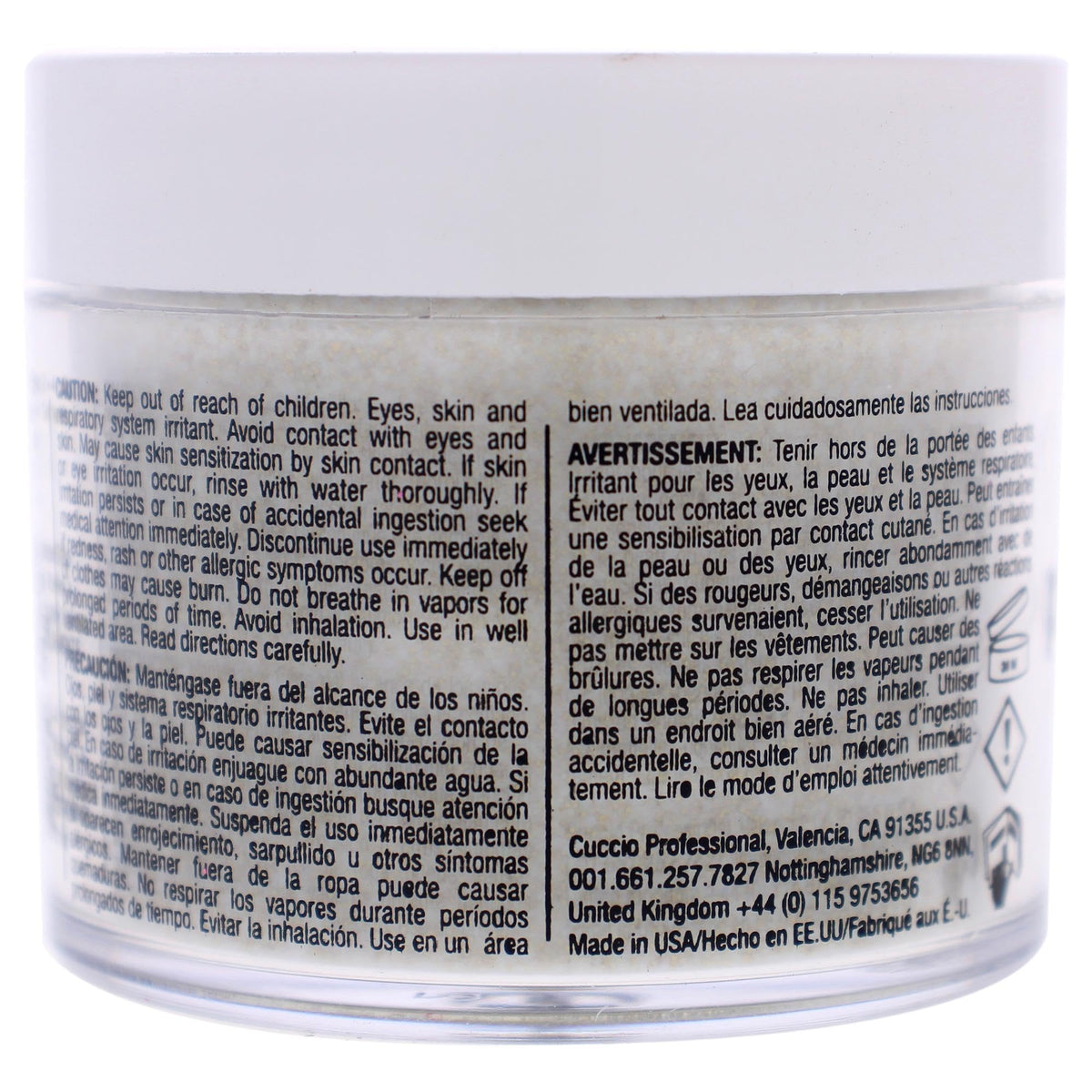 Cuccio Colour Powder Nail Polish - Lacquer For Manicure And Pedicure - Highly Pigmented Powder That Is Finely Milled - Durable Finish - Easy To Apply Beauty & Personal Care Cuccio