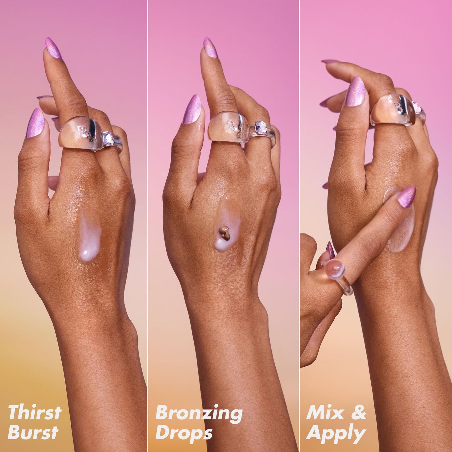 e.l.f. SKIN The Hottest Drops Duo, Holy Hydration! Thirst Burst & Bronzing Skincare Set, For A Dewy, Sun-Kissed Look, Vegan & Cruelty-Free Beauty & Personal Care e.l.f.